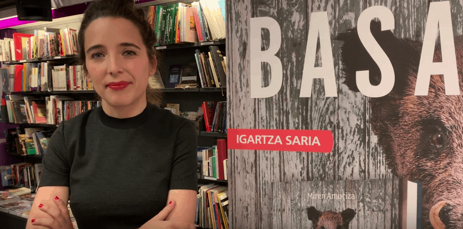 Miren Amurizak ‘Basa’ eleberria argitaratu du