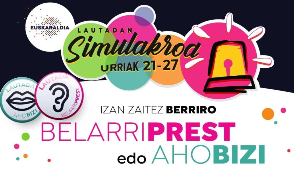 Euskaraldiaren simulakroa egingo dute zazpi egunez, Lautadan