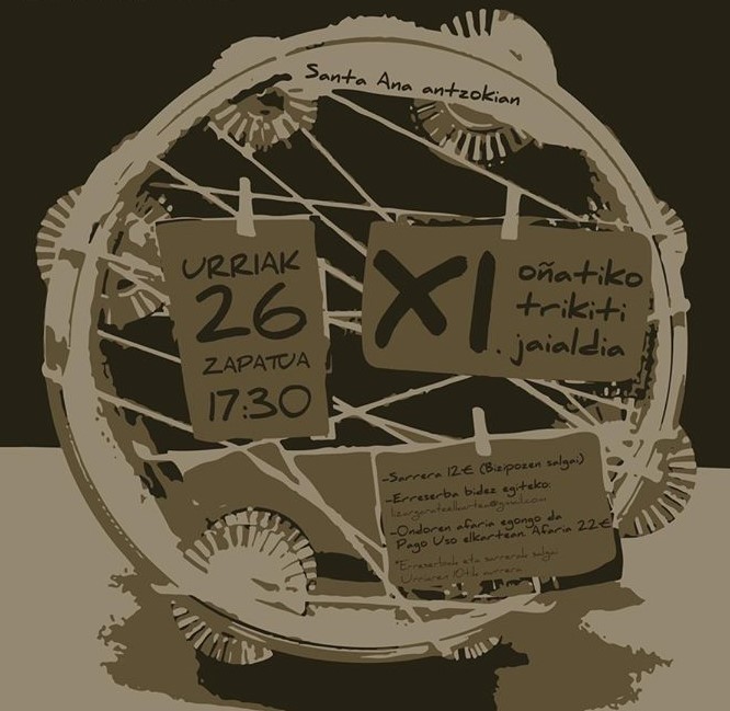 Urriaren 26an egingo dute Oñatiko XI. Trikiti jaialdia