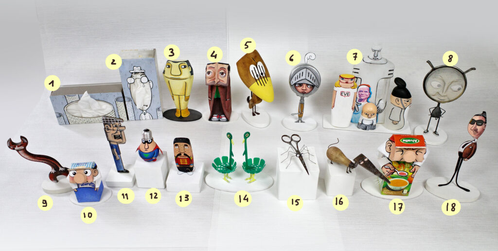 Gilbert Legrand-en ‘Gauza txikien ikuskizun handia’ erakusketa Donostian