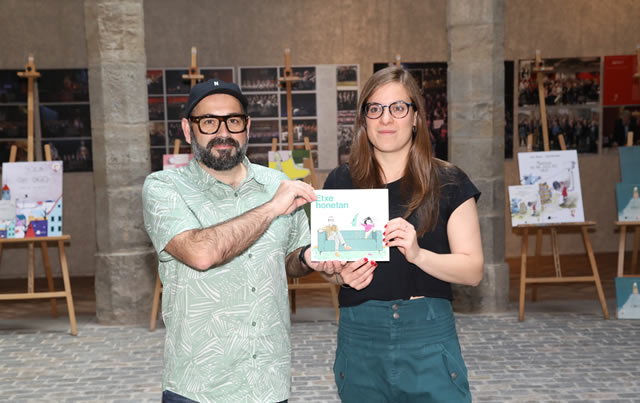 Asier Iturralderen eta Aintzane Usandizagaren ‘Etxe honetan’ album ilustratua argitaratu du Pamielak