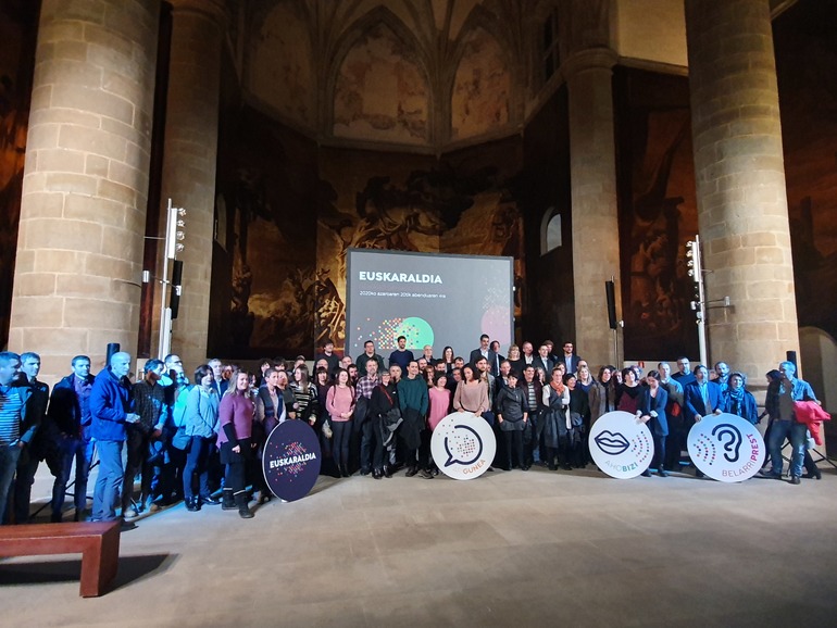 “Gehiago, gehiagorekin eta gehiagotan” lelopean aurkeztu dute Euskaraldiaren 2. edizioa