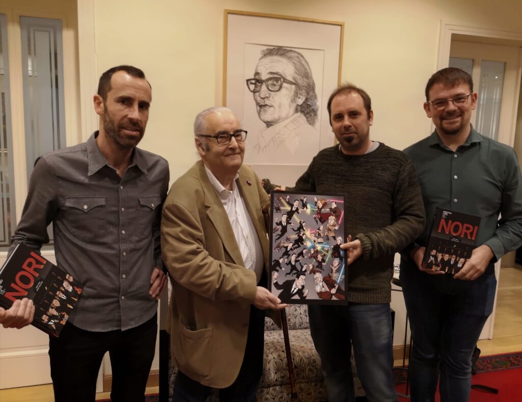 Nork-Nori-Nor trilogiaren bigarren atala aurkeztu dute Xabi Payak eta Patxi Gallegok