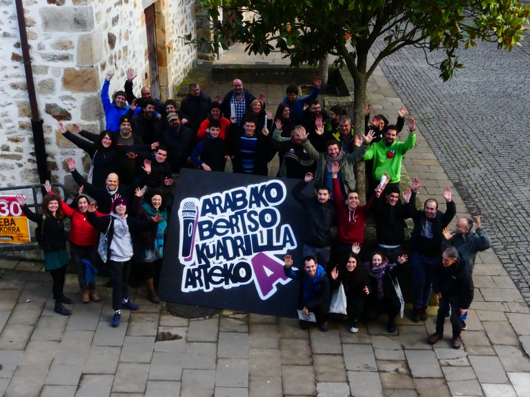 Arabako Bertso Kuadrilla Arteko Txapelketa ostiralean abiatuko da Laudion