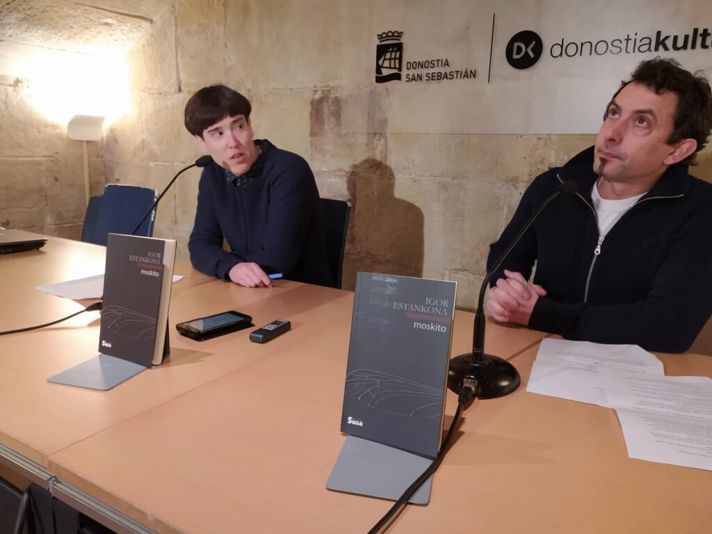 ‘Moskito’ izeneko poema liburua plazaratu du Igor Estankona idazleak