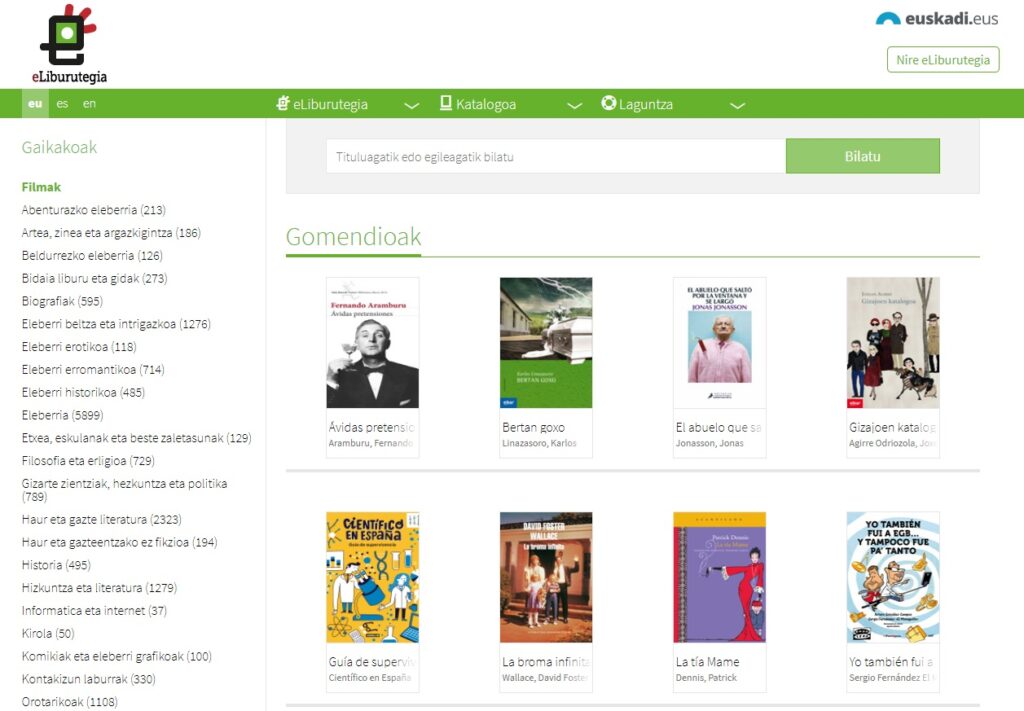 eLiburutegia herritar guztien eskura