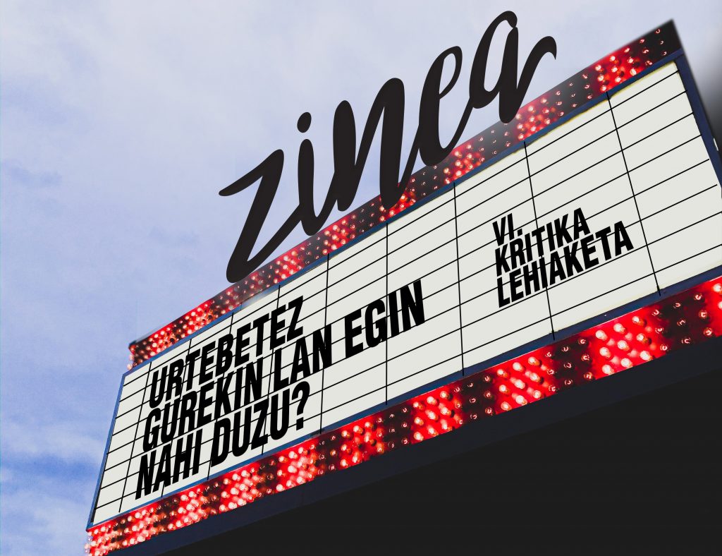 Zinea.eus atariak zinema-kritikari gisa jarduteko lehiaketa martxan jarri du