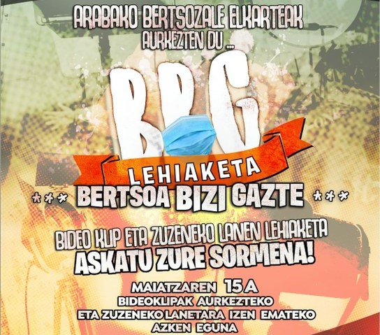 Bertsoa Bizi Gazte lehiaketan aldaketak egin ditu Arabako Bertsozalek