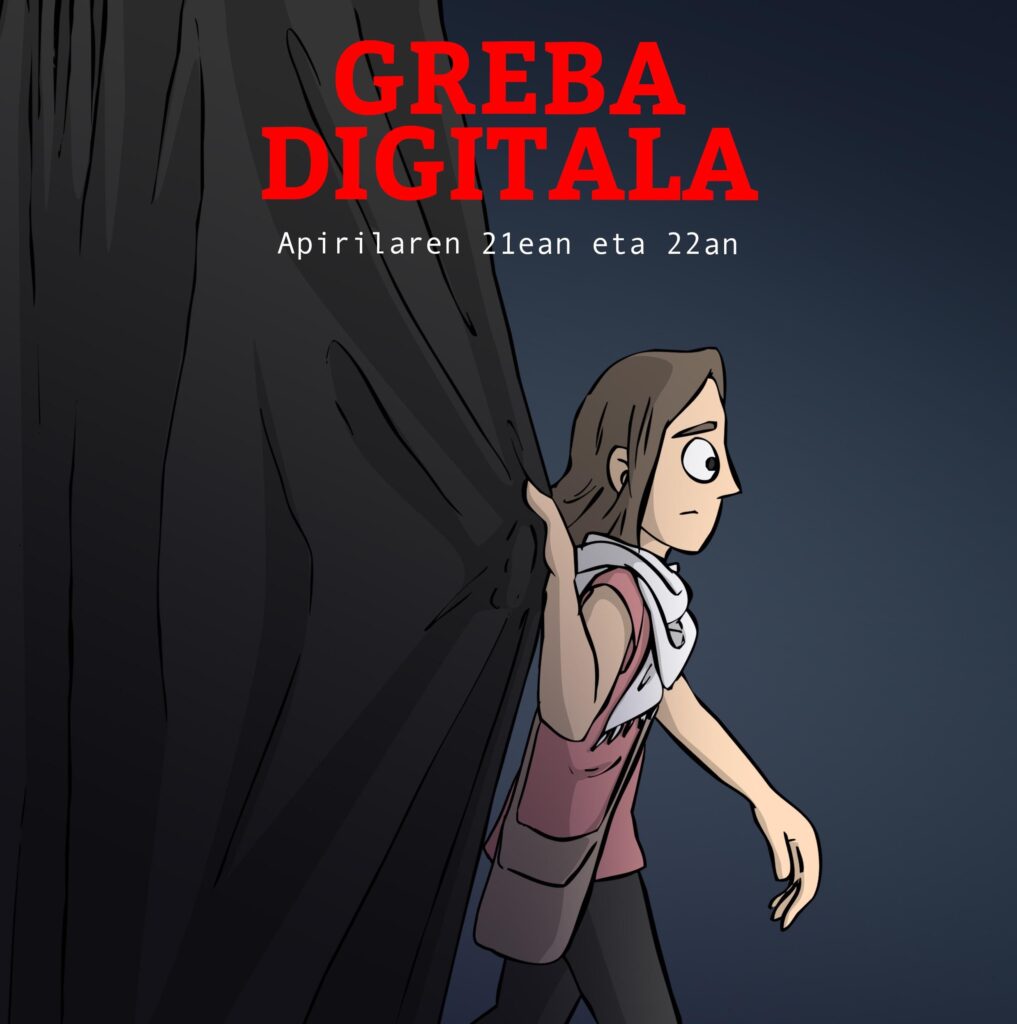 Euskal Herriko kulturgintzaren egoera larria salatzeko, greba digitalerako deia egin dute apirilaren 21 eta 22rako