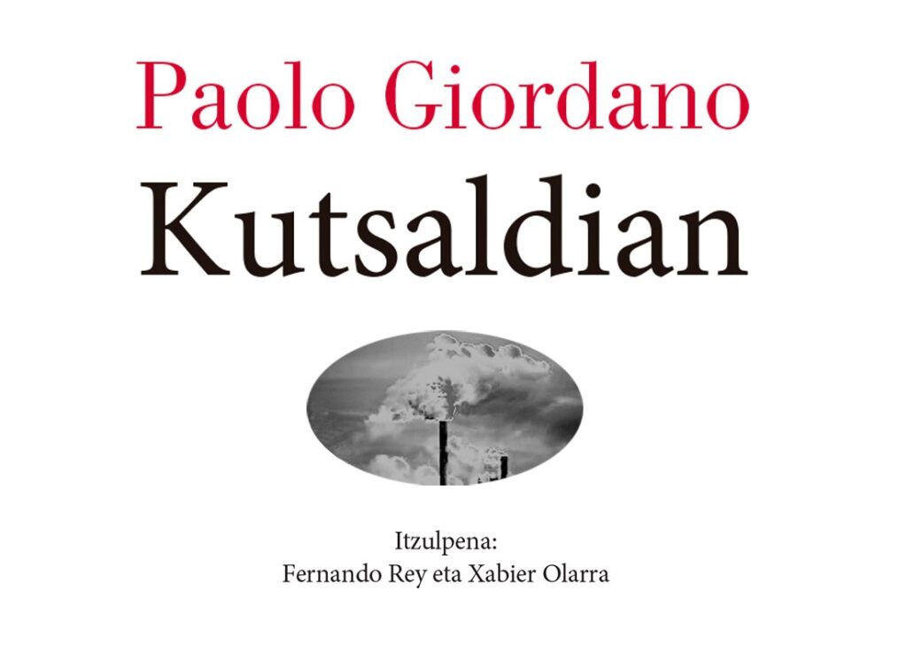 Paolo Giordanoren ‘Kutsaldian’ liburua euskaratu dute Fernando Reyk eta Xabier Olarrak