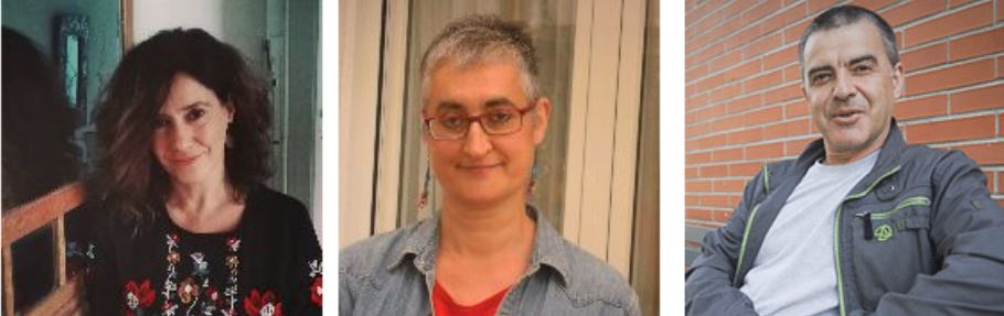 Idurre Eskisabel, Josu Amezaga eta Amelia Barquin ‘Euskara ere normalitaterantz?’ mahai-inguruan