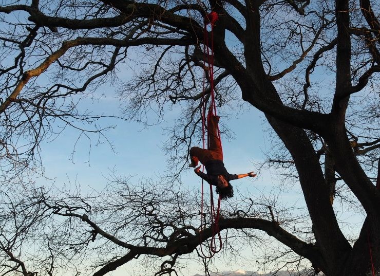 [Bideoa] Corine Cellaren ‘Basa’ eta ‘Zuhaitzarekin solasean’ proposamenekin dator Hendaiako Borderline Fabrika