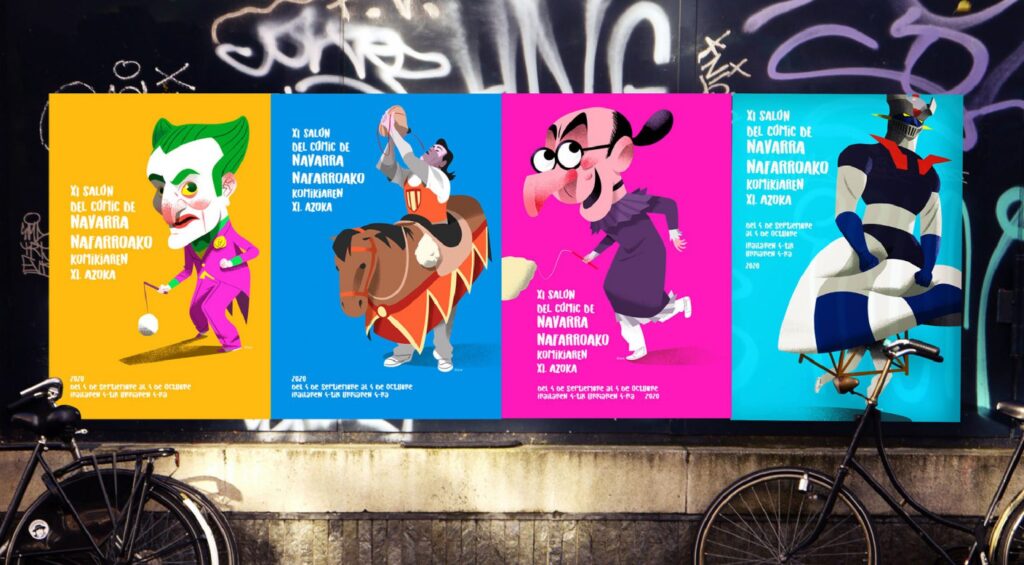 Nafarroako Komikiaren XI. Azokak bihar irekiko ditu ateak Iruñean