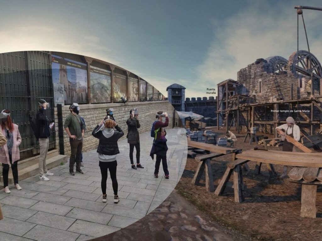 Santa Maria katedralaren historia ezagutzera emateko, “errealitate birtuala” erabiliko dute