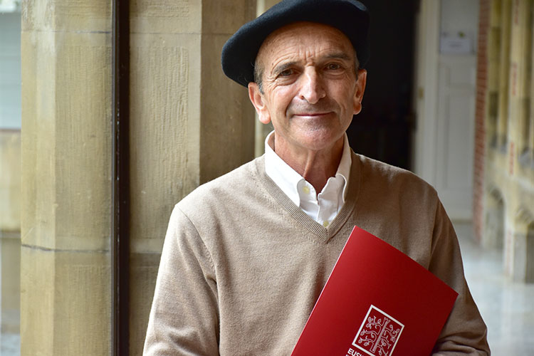 Jose Ramon Etxebarriarentzat aurtengo Manuel Lekuona Saria