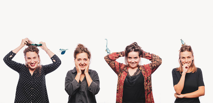 [BIDEOA] Txakur Gorria Sormen Kolektiboak ‘Orainmenean’ estreinatuko du bihar, Bilboko Euskararen Etxean