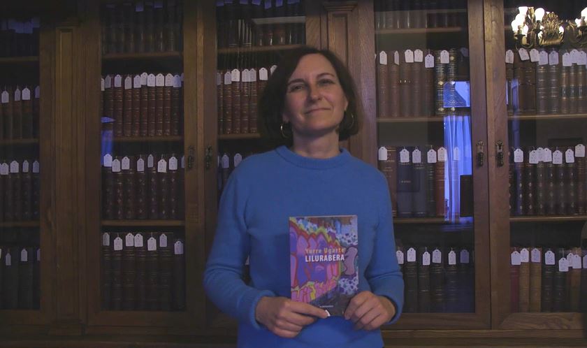 Yurre Ugarte idazleak ‘Lilurabera’ narrazio laburren bilduma aurkeztu du