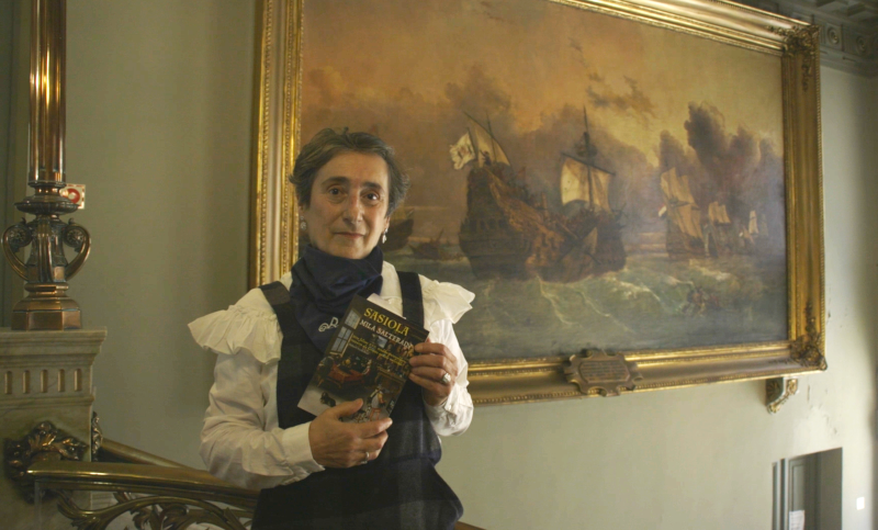 Mila Salterain Idazleak ‘Sasiola’ izeneko eleberri historikoa kaleratu du