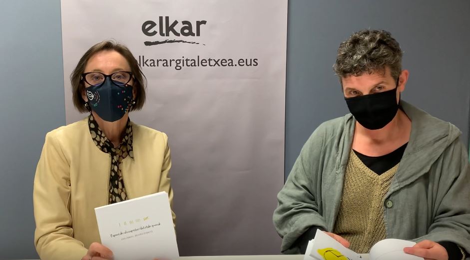 Ana Urkizak eta Begoña Durrutik ‘Paperezko ahozapietan idatzitako ipuinak’ bilduma plazaratu dute