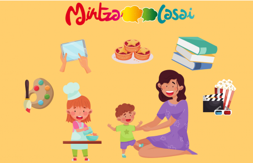 Mintzalasai elkarteak haurrentzako ‘Asteburu konfinatuak’ kanpaina abiatu du