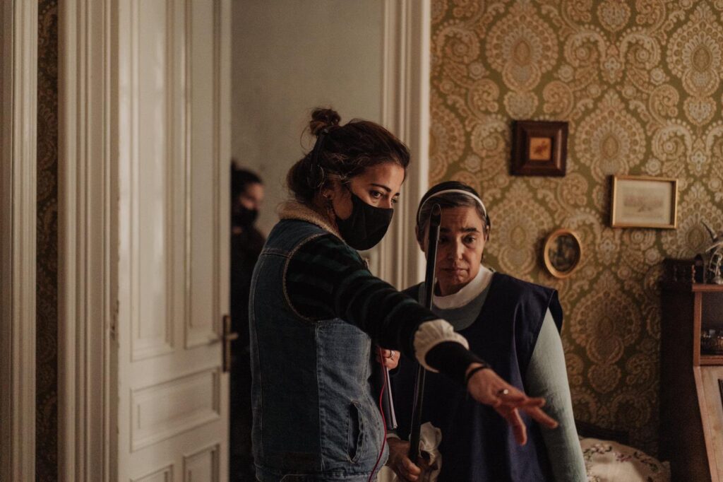 Maider Oleaga zinemagileak ‘Kinka’ film laburraren grabaketa lanekin bukatu du