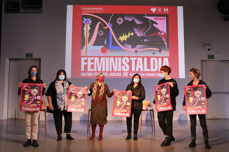 Gaur abiatuko da Feministaldia Donostiako Tabakaleran