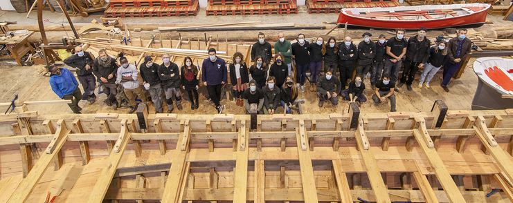 Pasaiako Albaola Faktoriak behin-behineko itxiera iragarri du