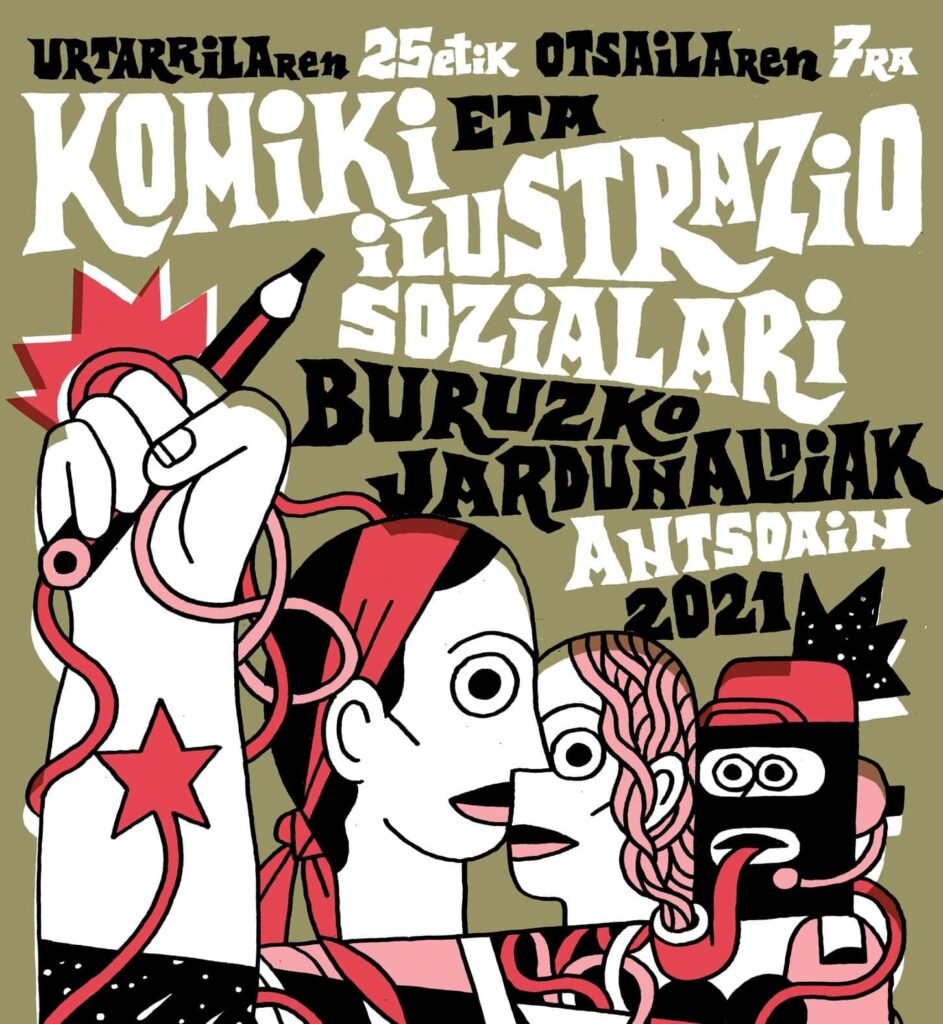 Antsoaingo Komiki eta ilustrazio sozialari buruzko Jardunaldiak bueltan dira