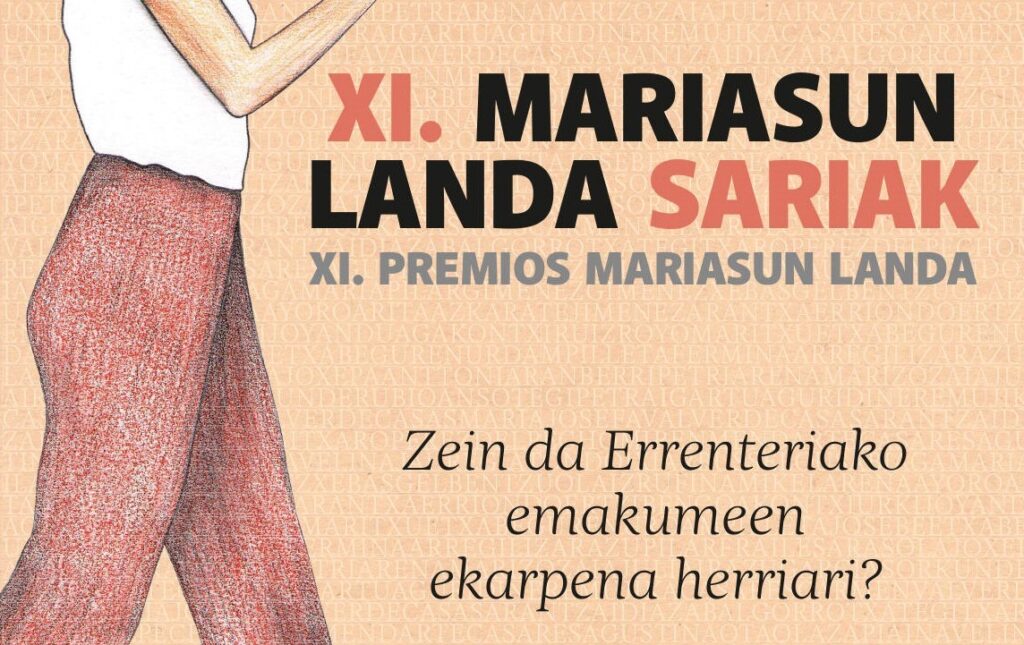 2021eko Mariasun Landa Sarietarako lanak aurkezteko epea zabalik da