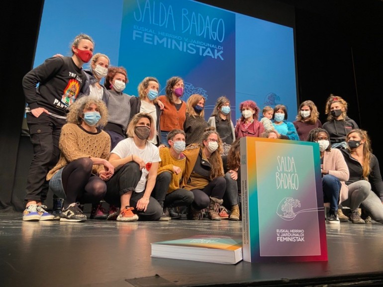 ‘Salda badago. Euskal Herriko V. Jardunaldi feministak’ liburua aurkeztu dute