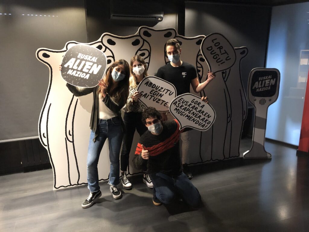 Bilboko Euskararen Etxeak ‘Euskal Alien Nazioa’ ihes-gela jarri du martxan
