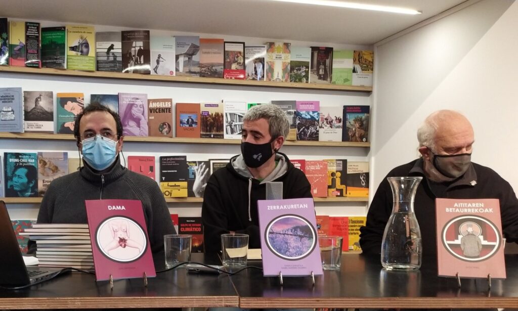 Agus Perez, Jon Gerediaga eta Gaizka Sarasolaren antzezlanak Ganbila bilduman