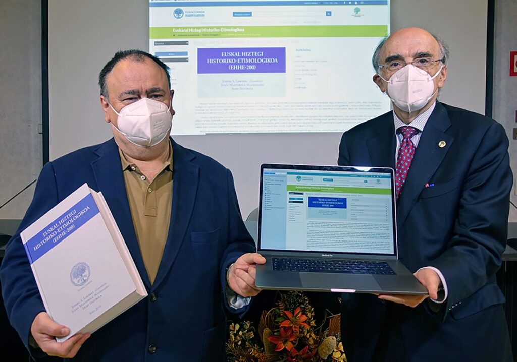 Euskal Hiztegi Historiko-Etimologikoaren bigarren bertsioa formatu digitalean