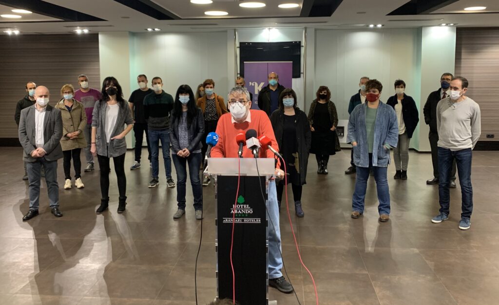 Paul Bilbao: “Egun indarrean dagoen legeriak uzten dituen aukerak auzitegietatik epaien bidez ixten ari dira”