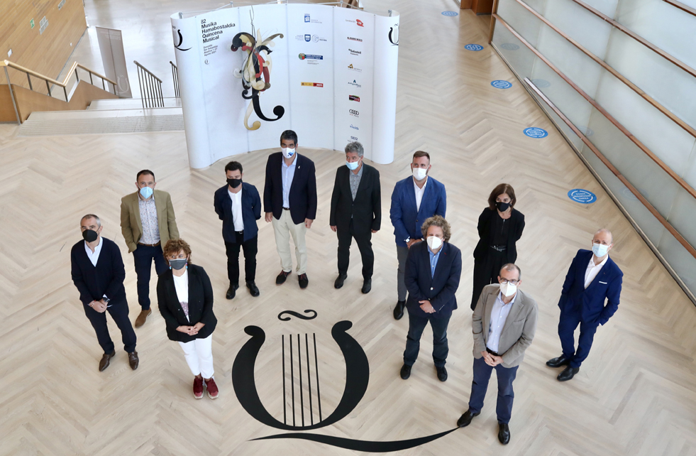 Donostiako Musika Hamabostaldiak 82. edizioko egitaraua aurkeztu du