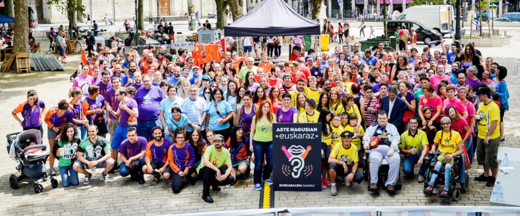 Bilbotarrak ardatz, larunbateko Konpartsakide Egunean