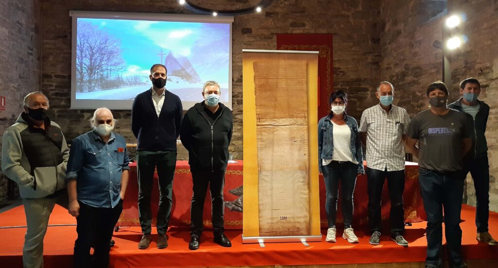 Usurbil eta Zizurkilen arteko muga zehazten duen 1389ko dokumentu argitaragabe bat aurkeztu dute