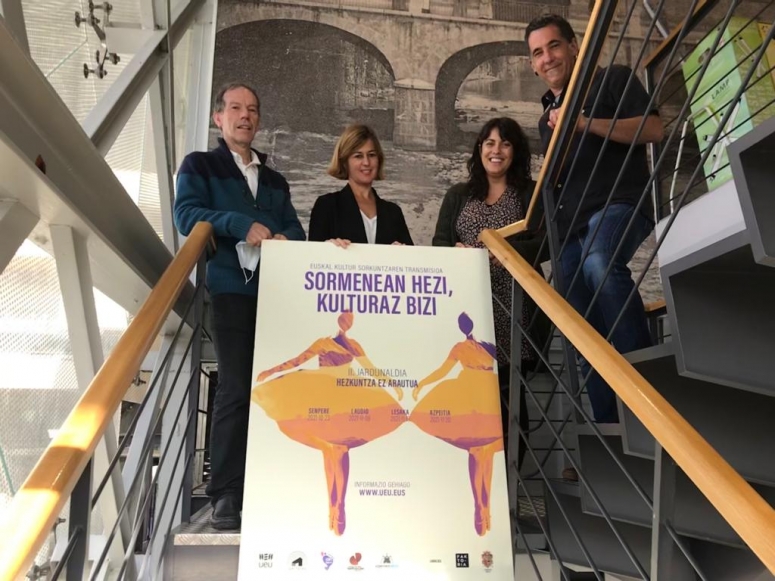 Euskal kultur sorkuntzaren transmisioa sendotzeko jardunaldiak aurkeztu dituzte