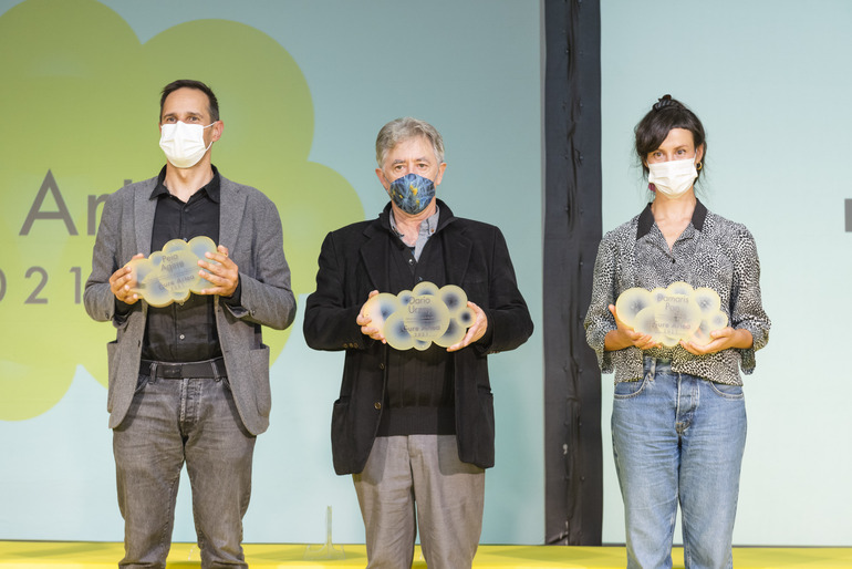 Dario Urzay, Damaris Pan eta Peio Agirre artistek Gure Artea sariak jaso dituzte