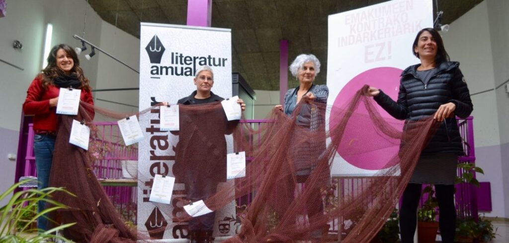 Ondarroako Literatur Amuak eta Azaroak 25 bat eginda datoz, ‘Euskaraz feminismotik, feminismotik euskaraz’ lelopean