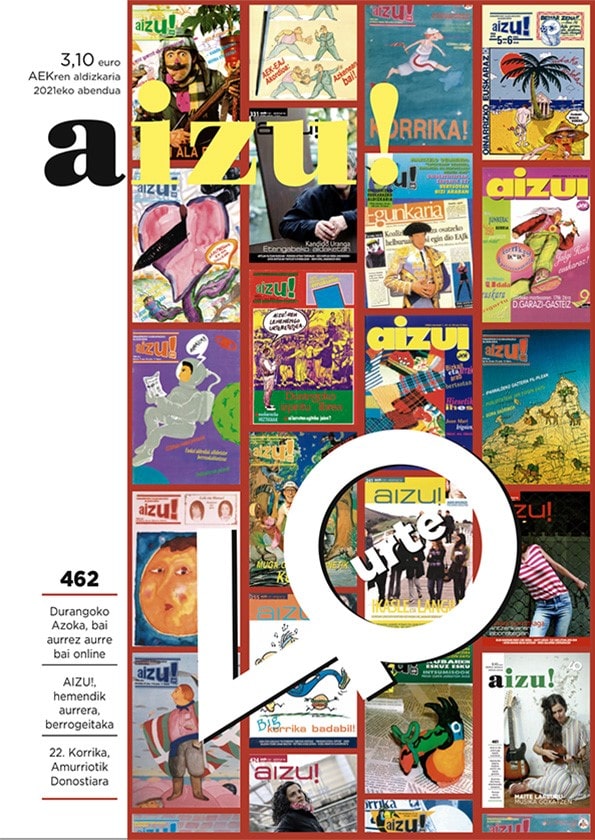 ‘Aizu!’ aldizkariak 40 urte beteko ditu Durangoko Azokan