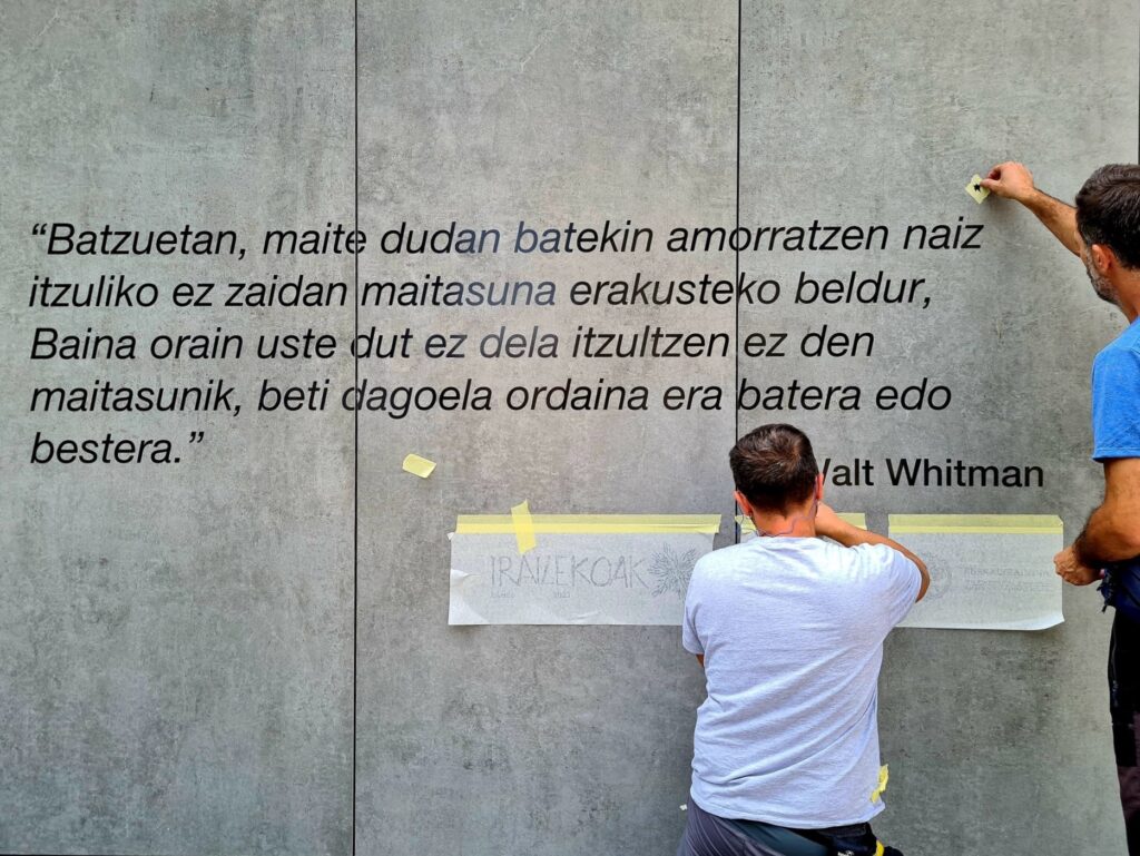 Euskal poeten lana jendarteratzea helburu duen egitasmoa Lekeition