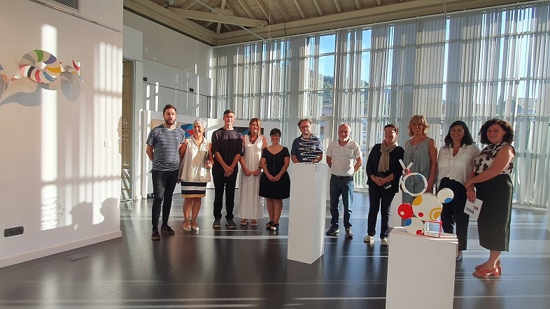 Maria Alonso Paez, Gorka Gondra eta Victor Arrizabalagaren obrekin abiatu da Bosteko erakusketa Arrigorriagan