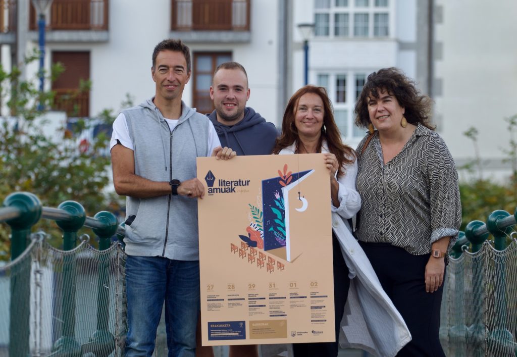 Literaturaz eta oro har kulturaz gozatzeko, Literatur Amuak jaialdia antolatu dute Ondarroan