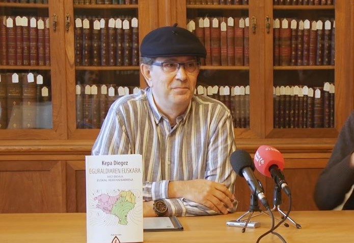 Kepa Diegezek ‘Eguraldiaren Euskara’ saiakera kaleratu du