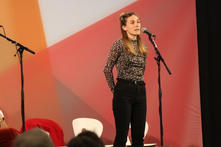 Nerea Ibarzabalek eskuratu du Bizkaiko Bertsolari Txapelketako finalerako txartela