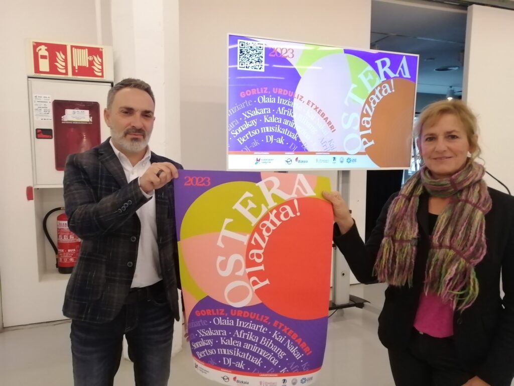 ‘Ostera: Plazara!’ kultur-saio ibiltariak diziplina ezberdinekin osatutako programazioa eskainiko du Gorlizen, Urdulizen eta Etxebarrin