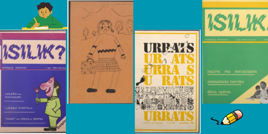 ‘Gordailu’, ‘Isilik!’ eta ‘Urrats’ aldizkari pedagogikoak Euskaltzaindiaren webgunean eskuragarri