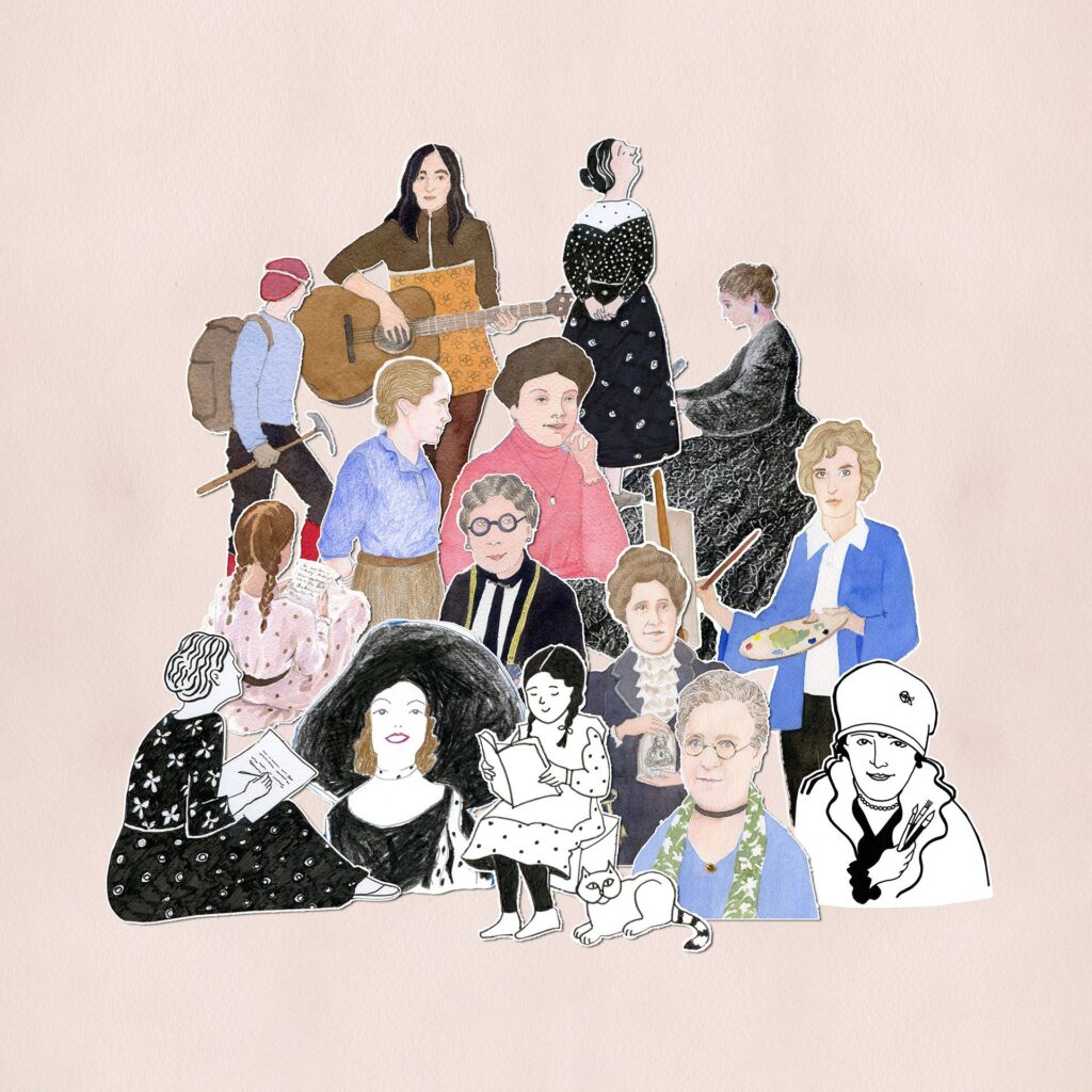 Elena Ciordia eta Cira Cresporen Euskal Herriko 40 emakume’ liburuan oinarritutako erakusketa zabalduko dute bihar, Donostian