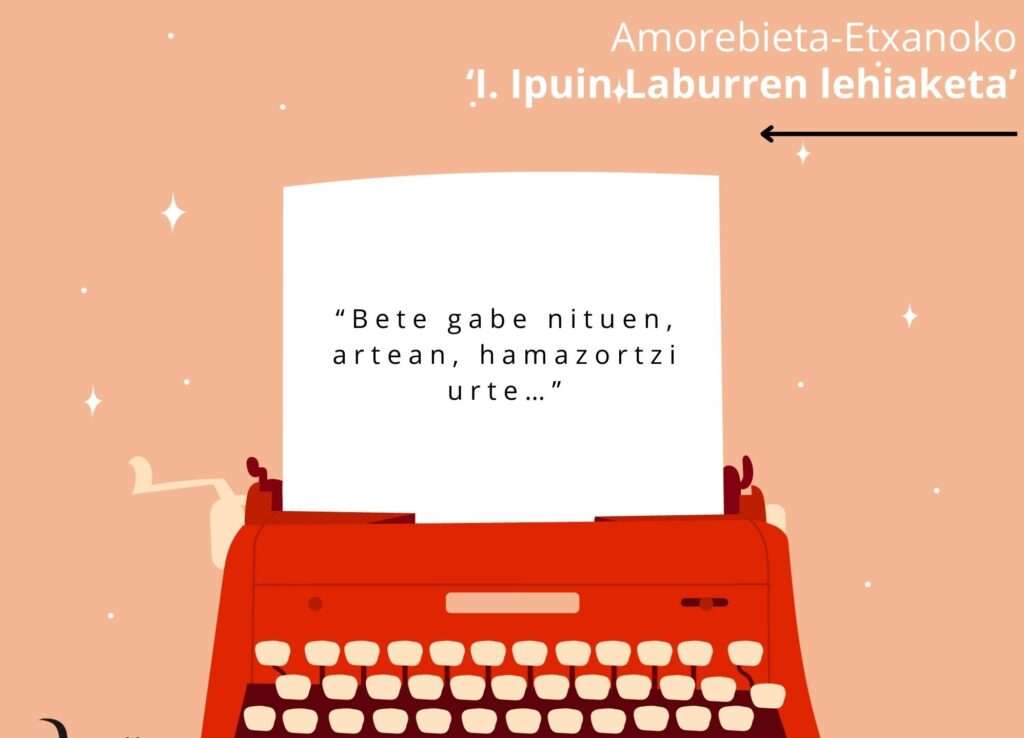 Gazte eta helduentzako ipuin laburren lehiaketa antolatu du lehen aldiz Zornotzan